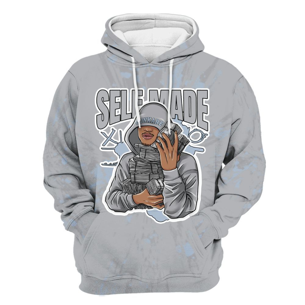 Hoodie To Match Low OG Wolf Grey 1s - Selfmade Lux All Over Print