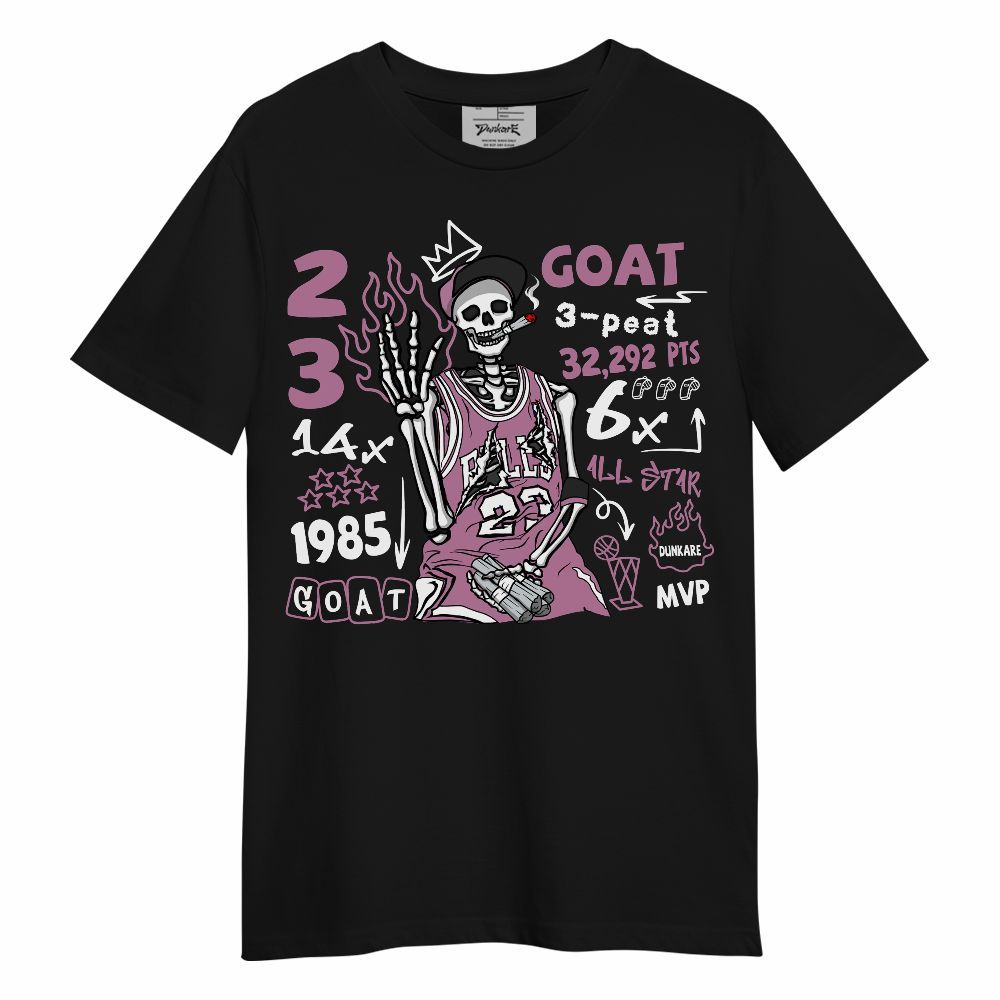 Shirt To Match Neutral Grey Black White Orchid 4s - Number 23 G.0.A.T Unisex Shirt