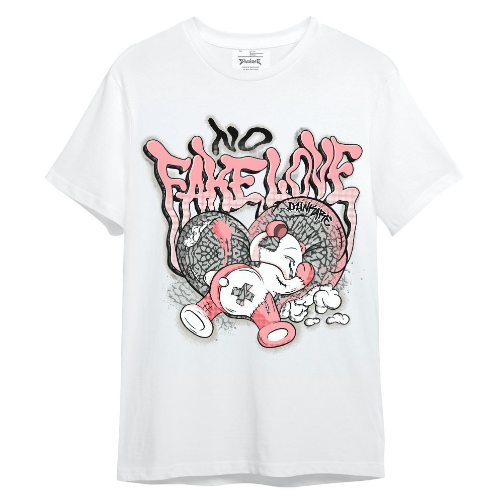 Shirt To Match Retro Wings 3s - No Fake Love Unisex Shirt