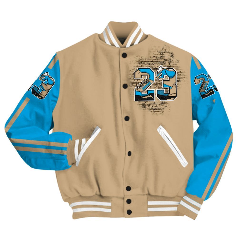 Varsity Jacket To Match H-Town 11s - Custom Name Number 23 5s All Over Print