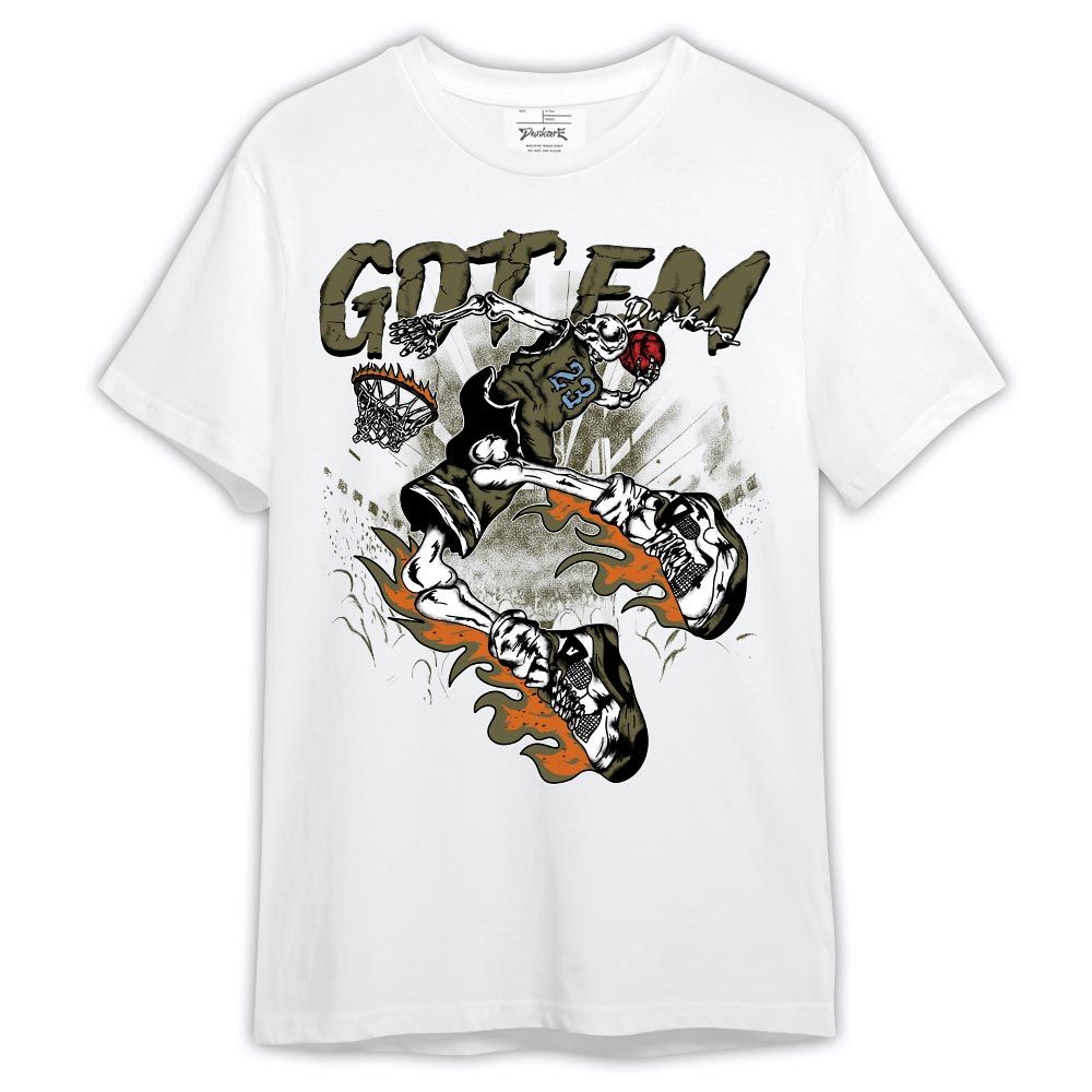 Shirt To Match Olive 5s - Got'Em 23 Basketball Shirt Outfit