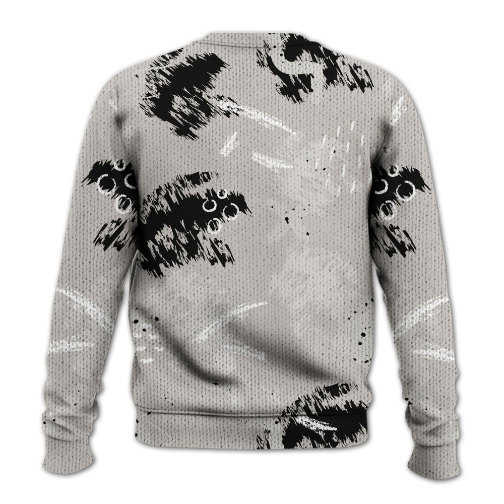 Sweater To Match The Classic 40s - Hustle Grind Pray Graphic