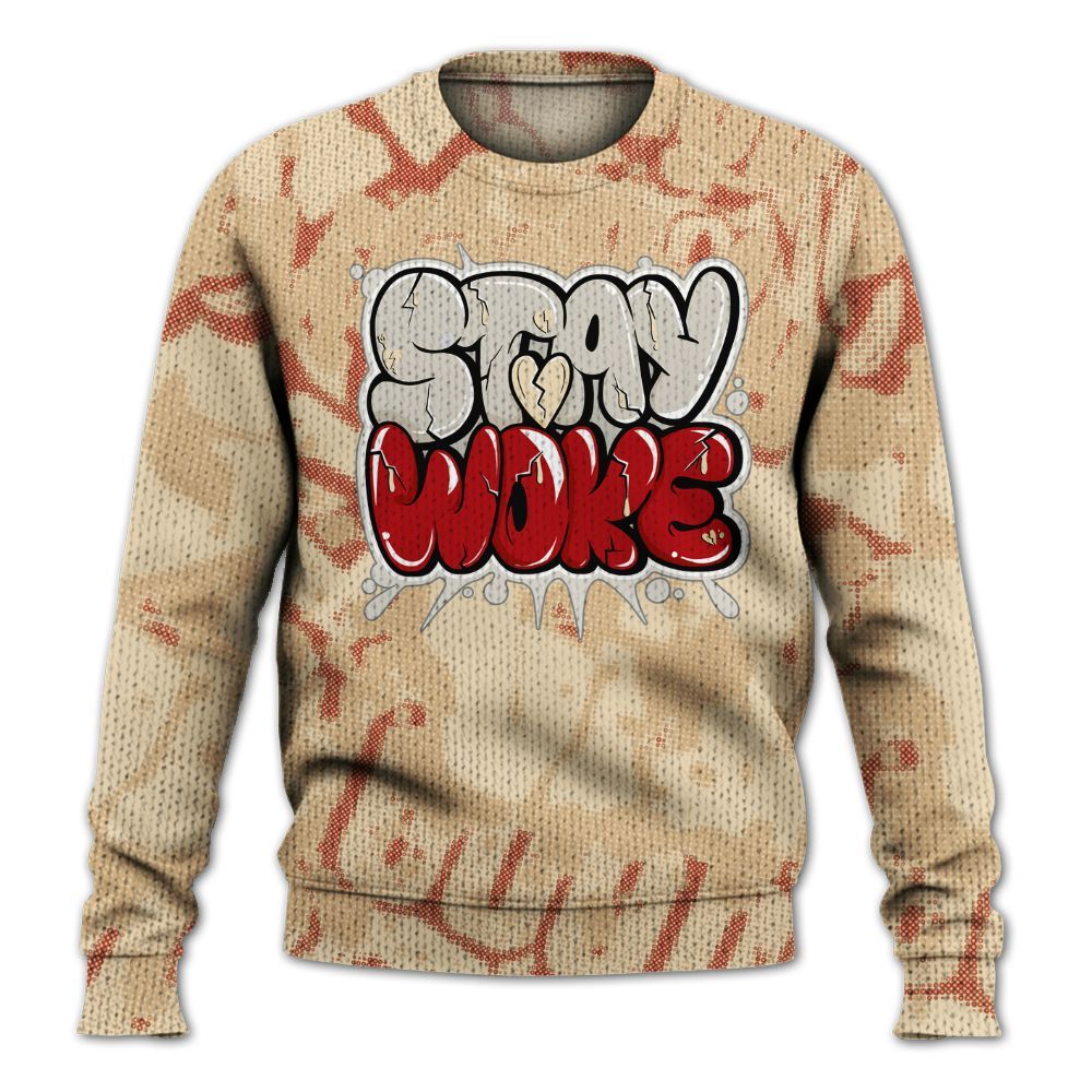 Knitted Sweater To Match Dunk Low Strawberry Waffle - Stay And Woken Street