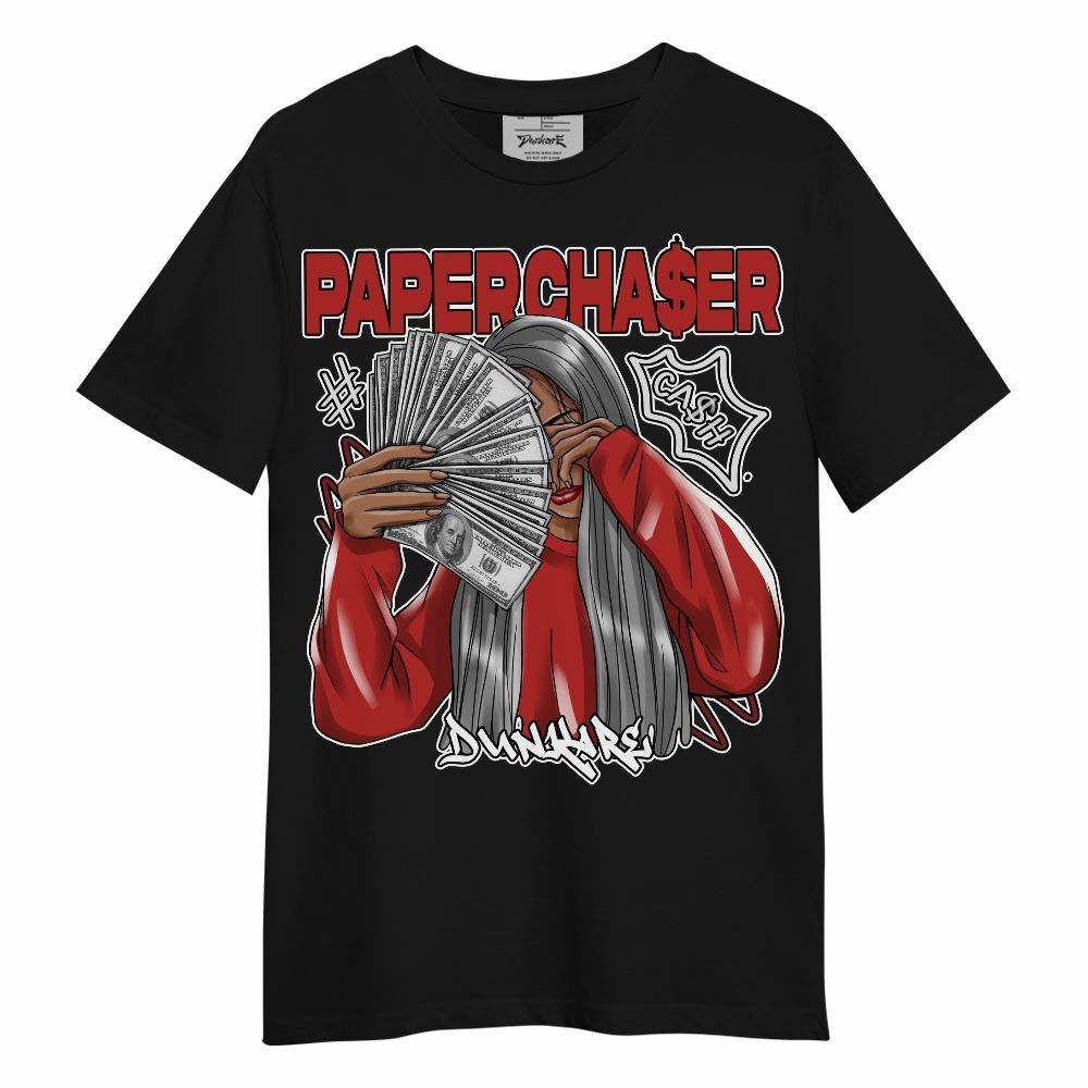 Shirt To Match Bred Reimagined 4s - PaperChase Unqiue Unisex Shirt