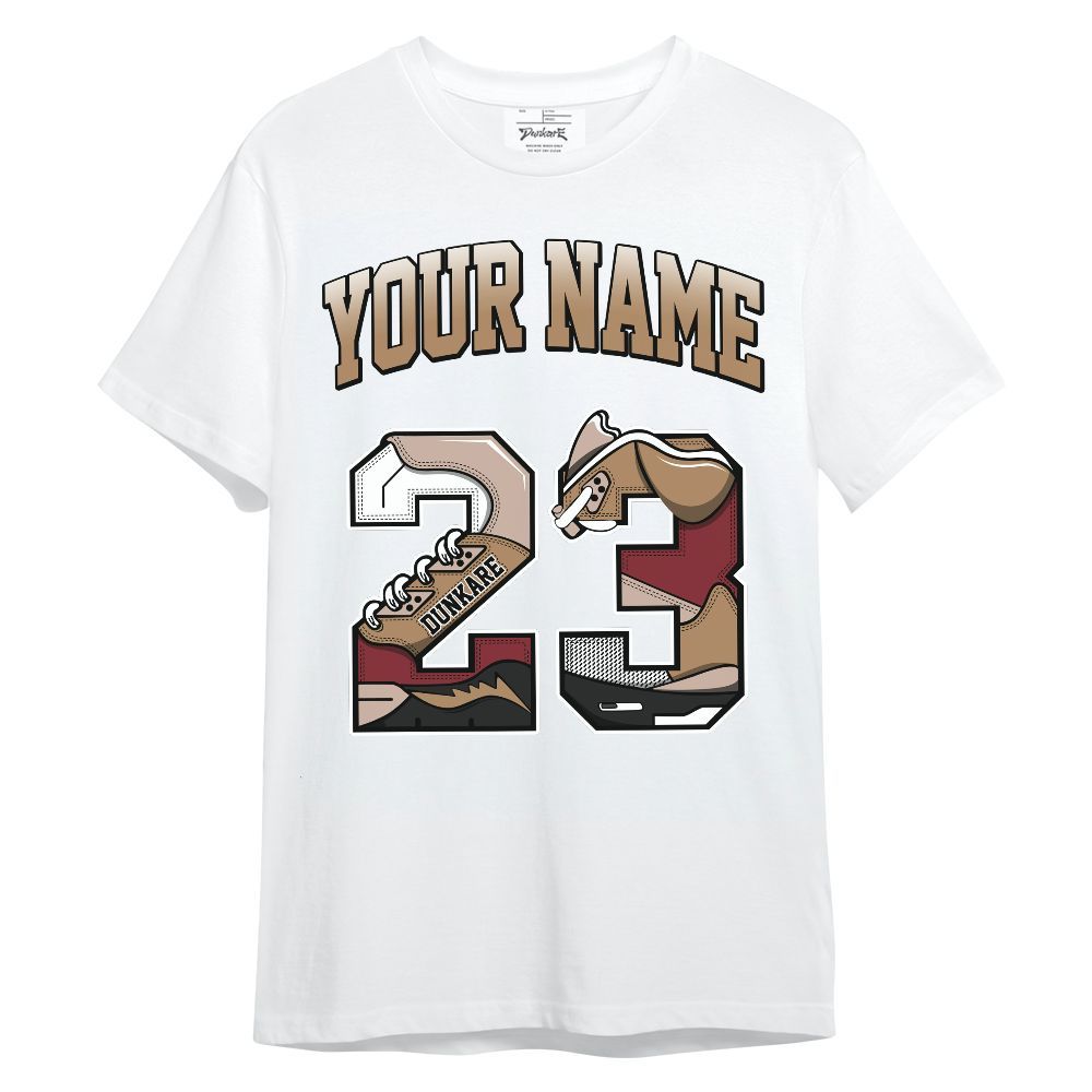Shirt To Match Kobe 4 Gold Medal Custom Name Number 23 5s Unisex Shirt