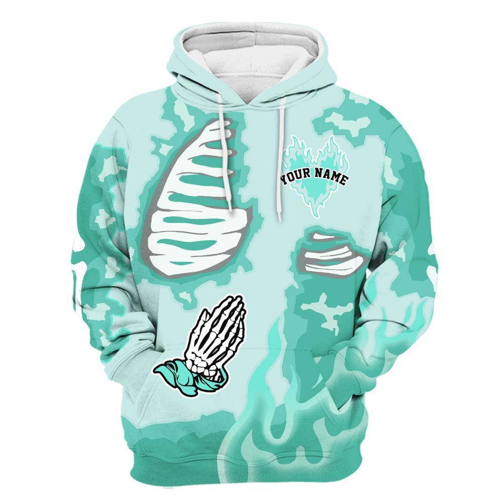 Hoodie To Match Retro Low Igloo 11s - Dislike Us Graphic Burning Custom Name All Over Print