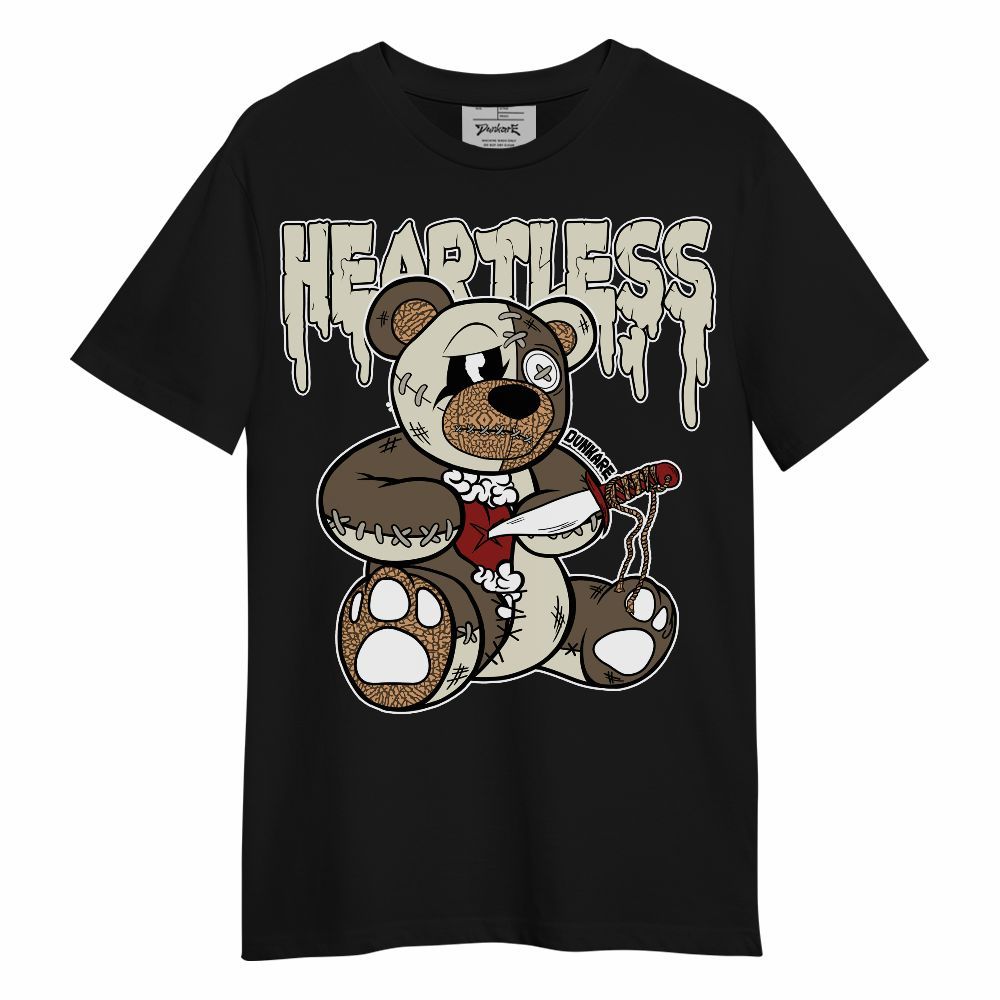 Shirt To Match Orewood Brown 3s - Heartless Bear Unisex Shirt
