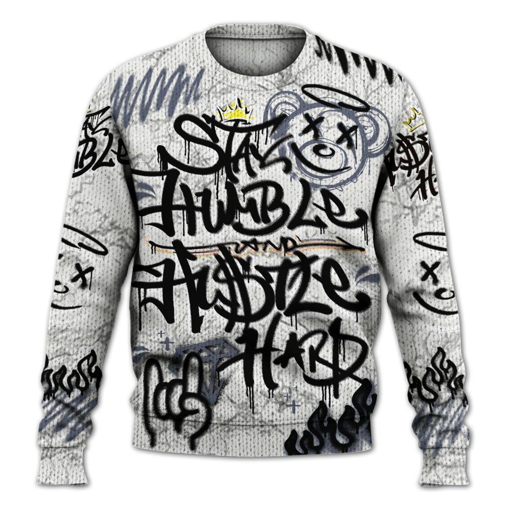 Knitted Sweater To Match Air Foamposite Jin Kazama - Humble Drip Streetwear Graffity