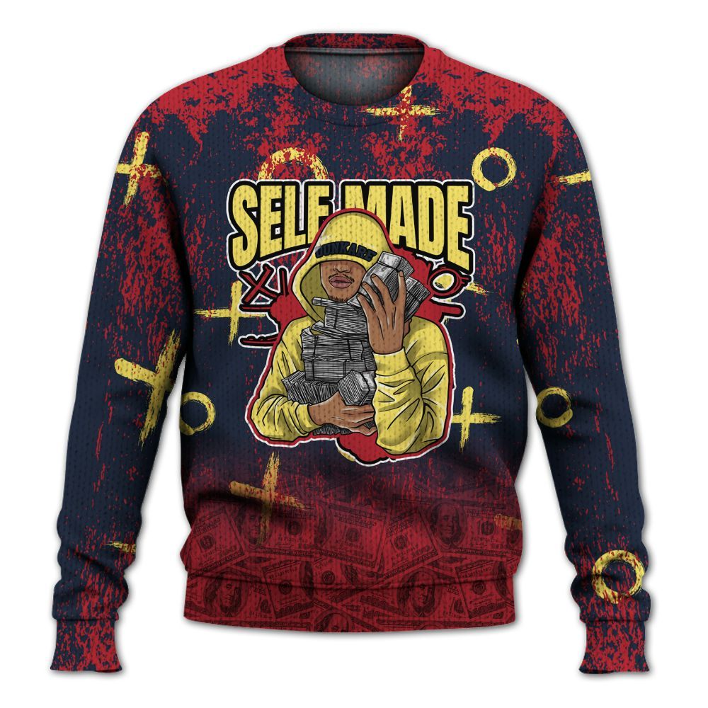 Knitted Sweater To Match Dunk Low COJP What The 2024 - Selfmade Unique Grunge