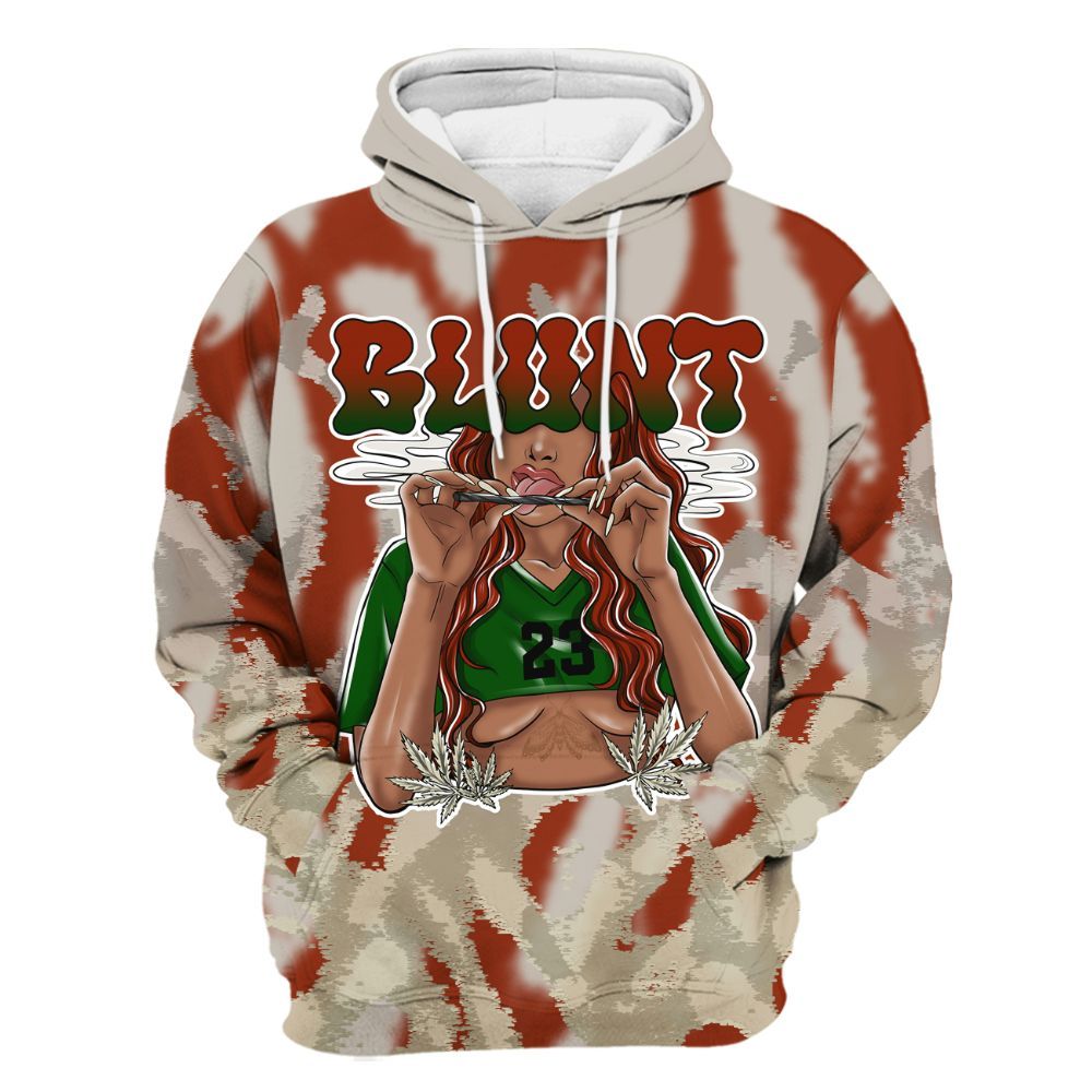 Hoodie To Match El Grito 5s - Bluntz Burnz All Over Print
