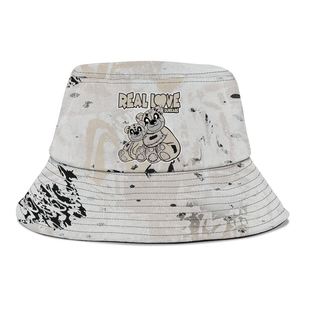 Bucket Hat To Match Retro Reverse Metallic 5s - Sincere Fondness Bear Graphic
