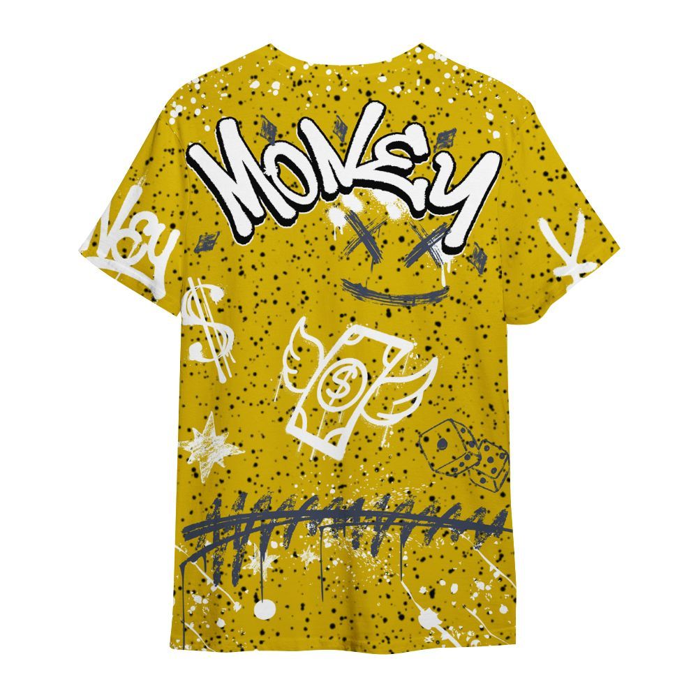 Shirt To Match Retro Tour Yellow 2026 4s - Everybody Paid In Full Crayon All Over Print