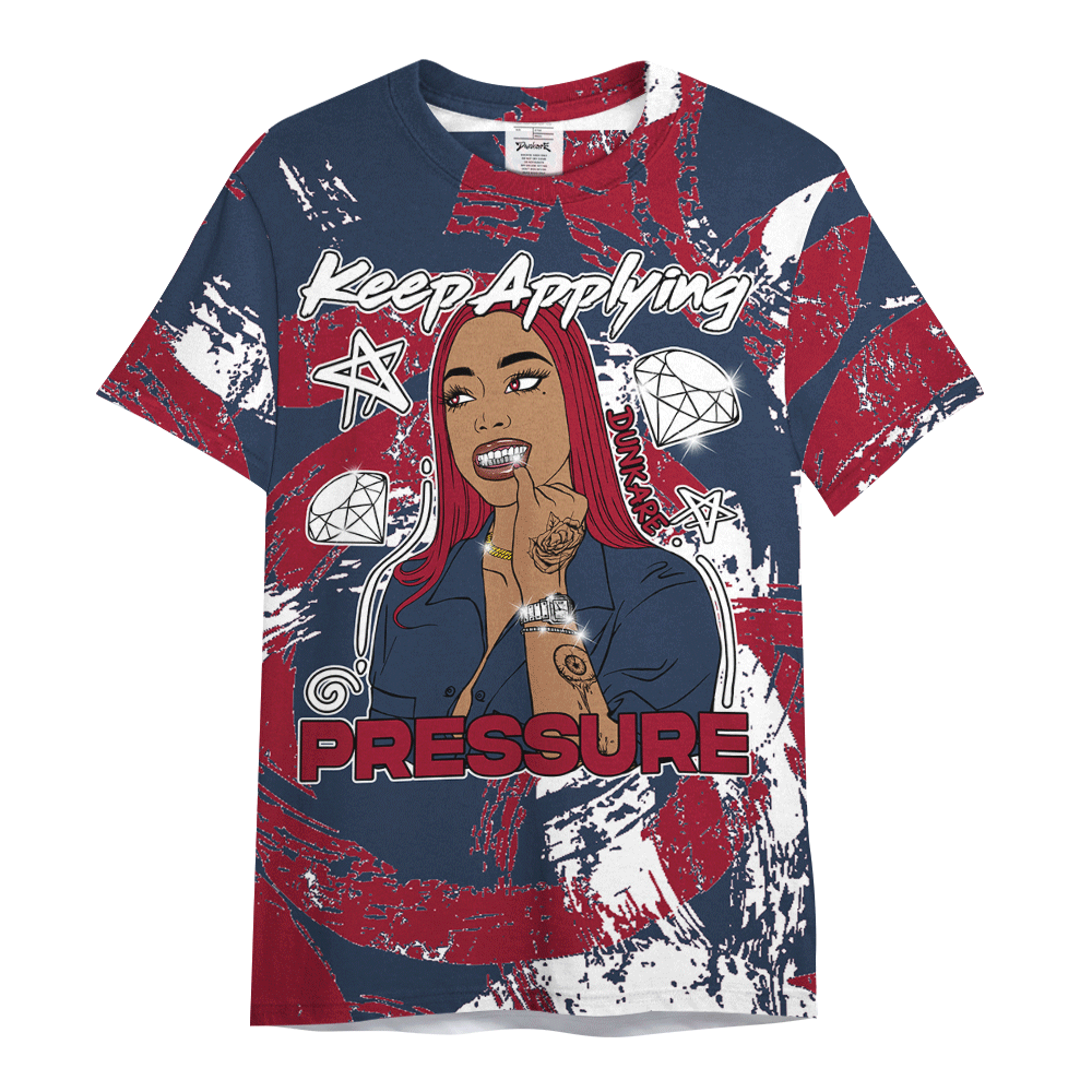 Shirt To Match Navy Blue 2024 6s - Pressures Unique Circle Paint Splash Graphic Shirt Unisex