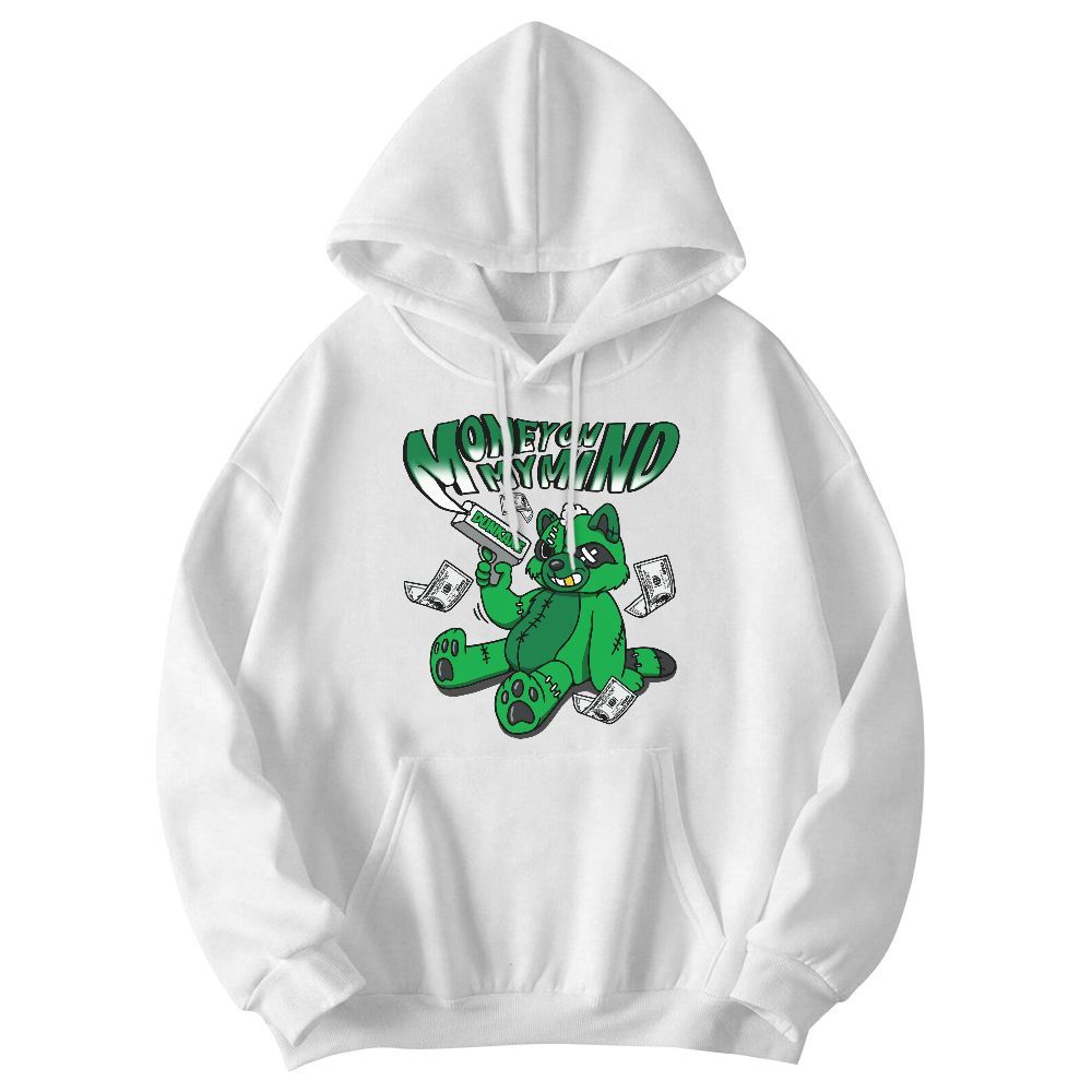 Sweatshirt To Match Lucky Green 5s - Money On My Mind Raccoon Graphic