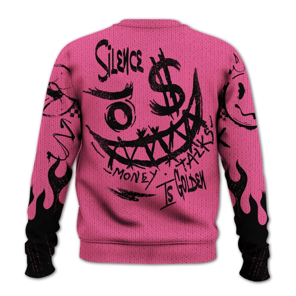 Knitted Sweater To Match Air Max SNDR Hyper Pink - Mouth Burning Street Style