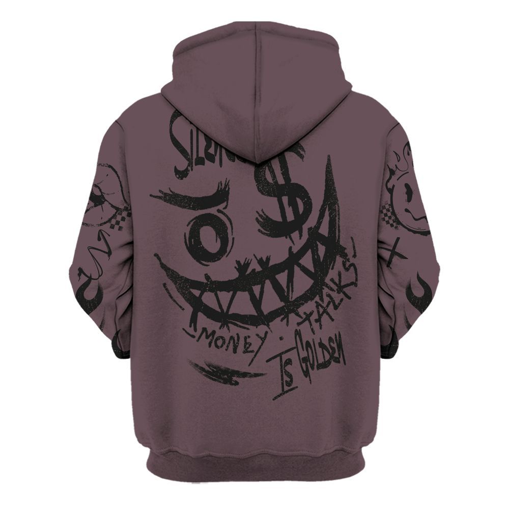 Hoodie To Match AMM Black 3s - Mouth Burning Street Style All Over Print
