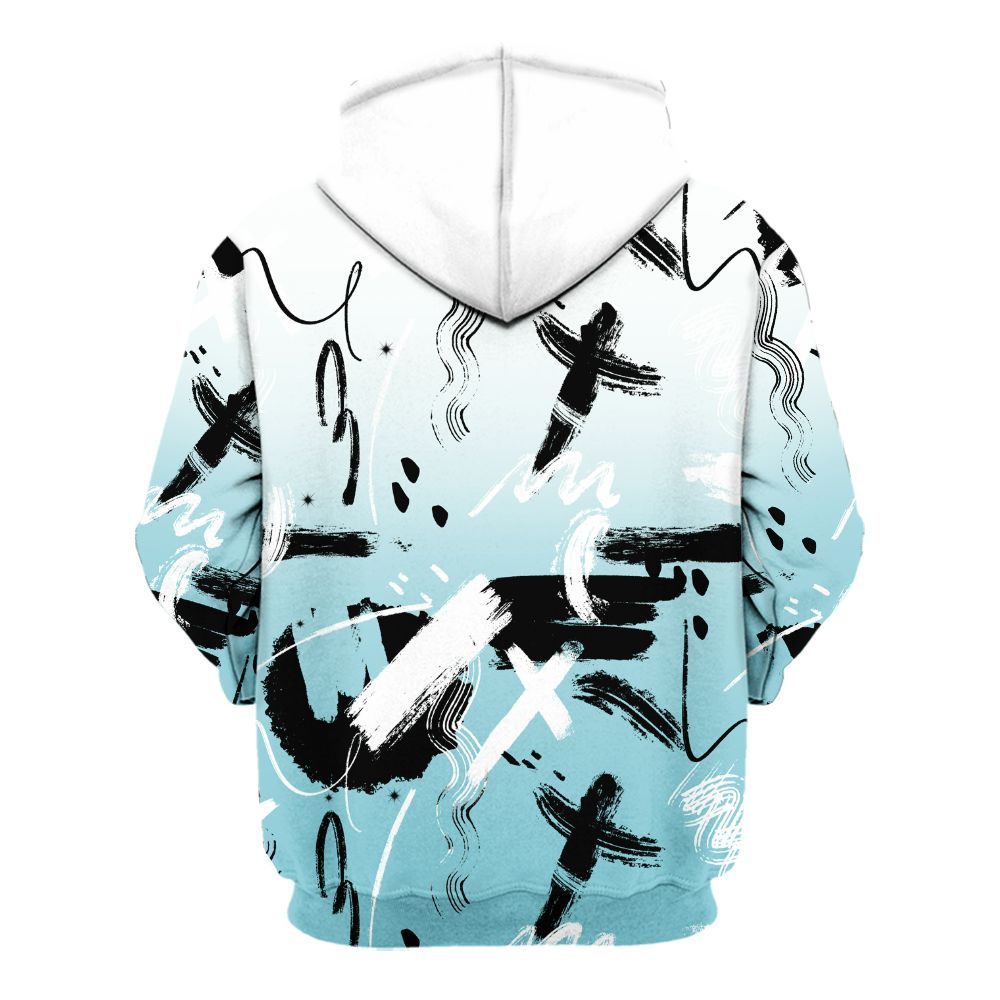 Hoodie To Match Low Legend Blue 11s - Money Hustle Grind Pray All Over Print