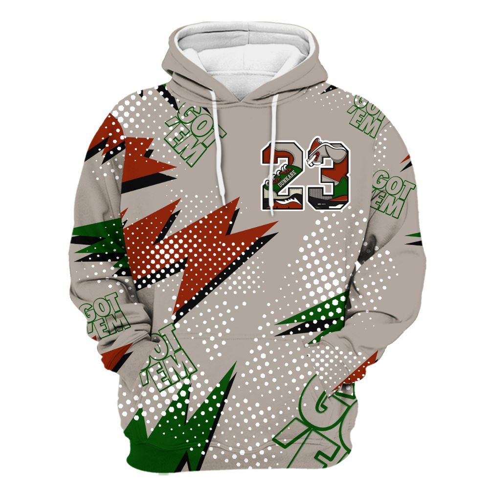 Hoodie To Match El Grito 5s - Custom Name Number 23 5s All Over Print