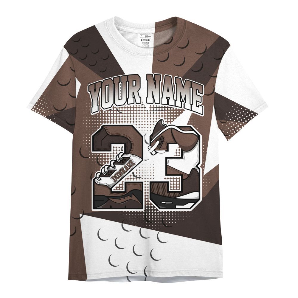 Shirt To Match Air Force 1 Low Escape - Poly Custom Name Number 23 5s All Over Print