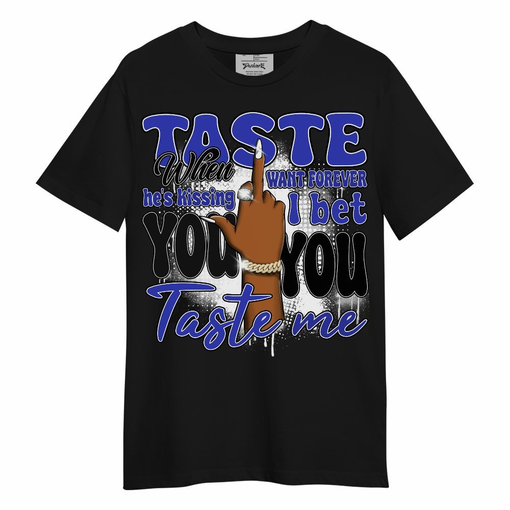 Shirt To Match Retro Black Concord 12s - Taste Me Retro Unisex Shirt