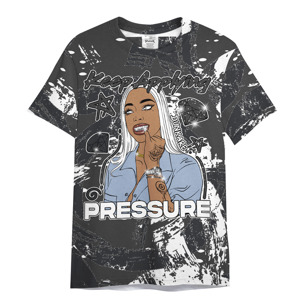 Shirt To Match Reverse Black White 6s - Pressures Unique Circle Paint Splash Graphic Shirt Unisex