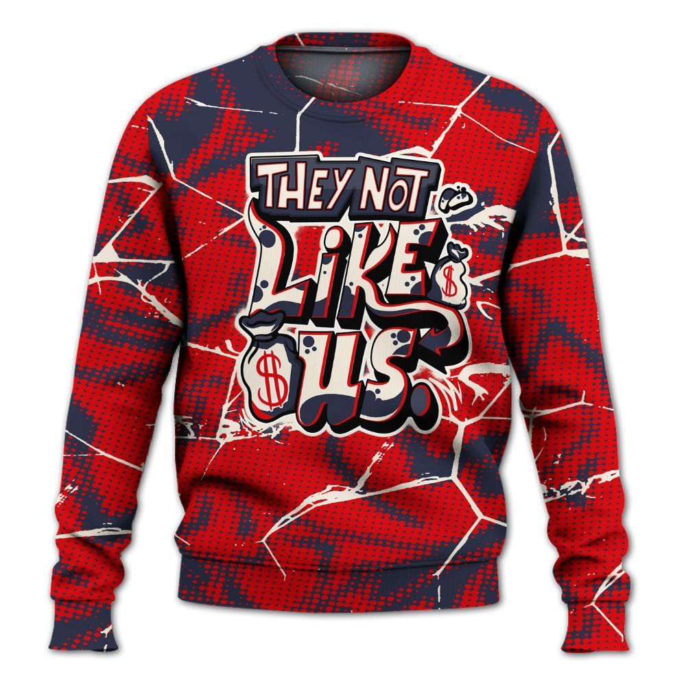 Sweatshirt To Match Low OG Howard Bison 1s - Dislike Us Graphic All Over Print