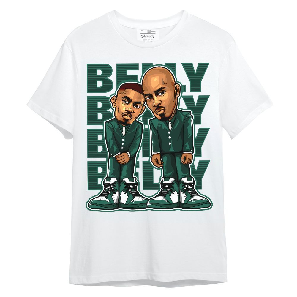 Shirt To Match Oxidized Green 4s - Belly Sneakers Graphic Unisex Shirt