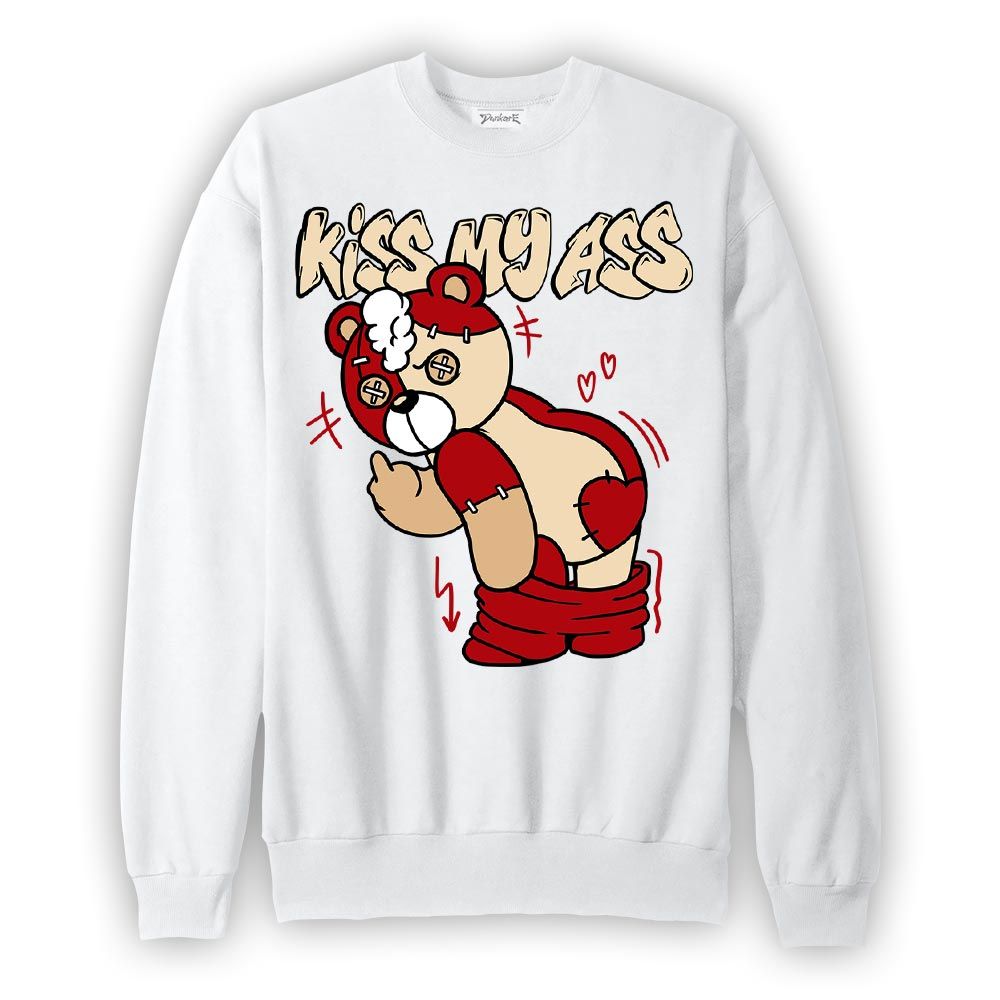 Sweatshirt To match Dunk Low Strawberry Waffle Sweatshirt - Kiss My Hugz Graphic