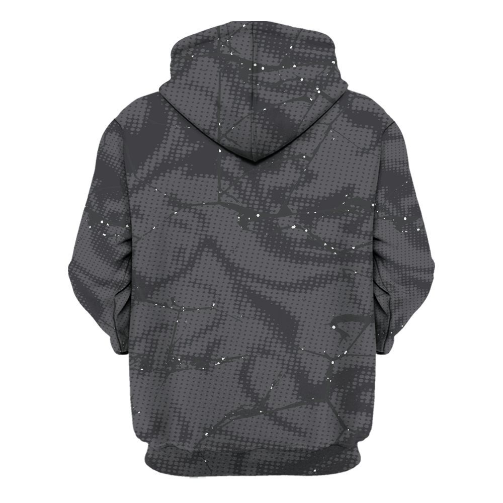 Hoodie To Match Reverse Black White 6s - Dislike Us Graphic All Over Print