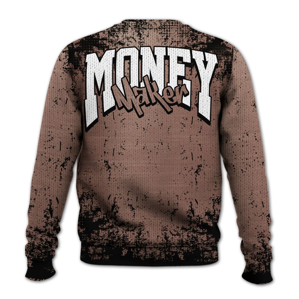 Knitted Sweater To Match KD 4 Christmas - Move In Silence Money Street Retro