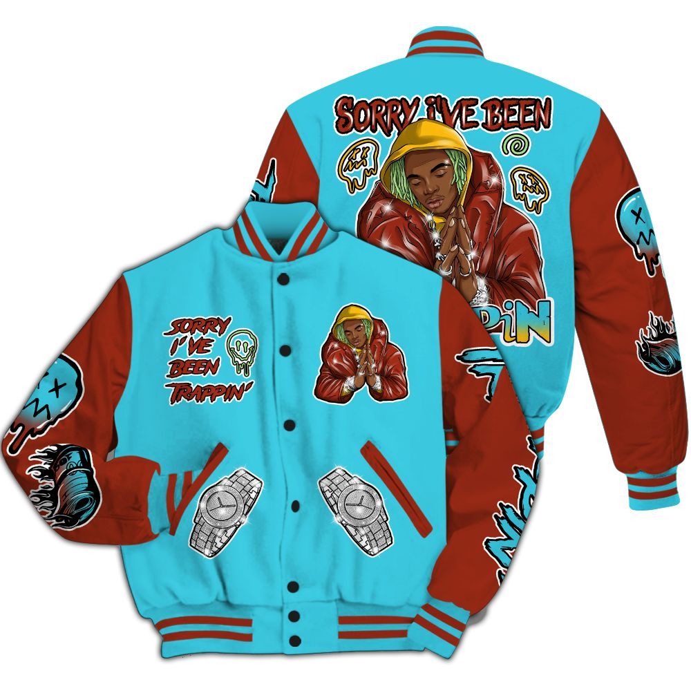 Varsity Jacket To Match SB Dunk Di'Orr Greenwood - Trappin' Unique All Over Print