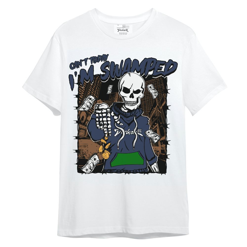 Shirt To Match Midnight Navy 13s - Can't Today I'm Swamped Unisex Shirt