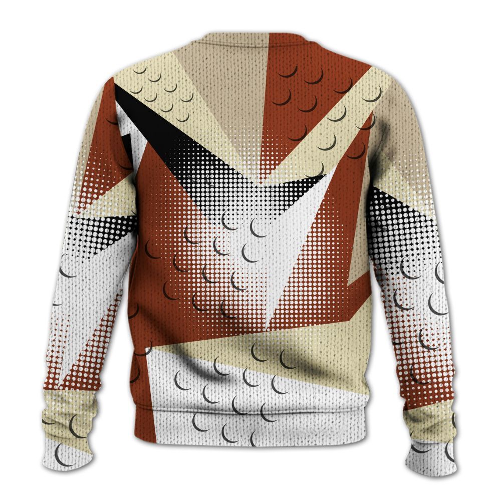 Knitted Sweater To Match Retro Eastside Golf 12s - Poly Custom Name Number 23 5s