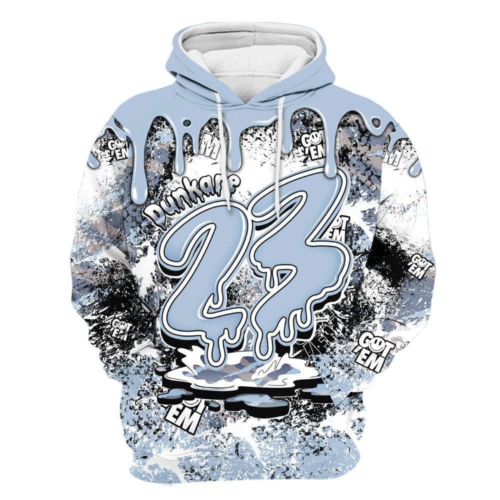 Hoodie To Match Ja 2 Induction - Dripping 23 Drip All Over Print