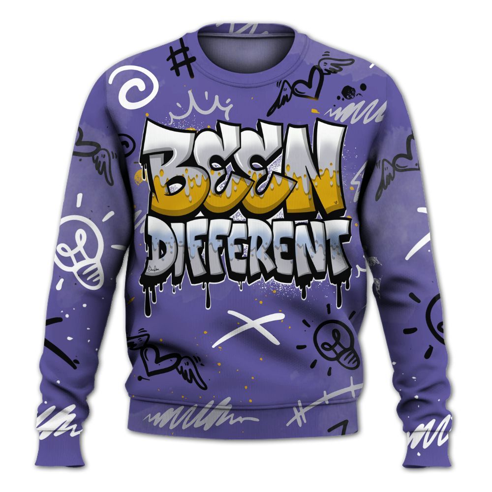 Sweatshirt To Match Lakeshow 4s - Drip Been Di2ferent All Over Print