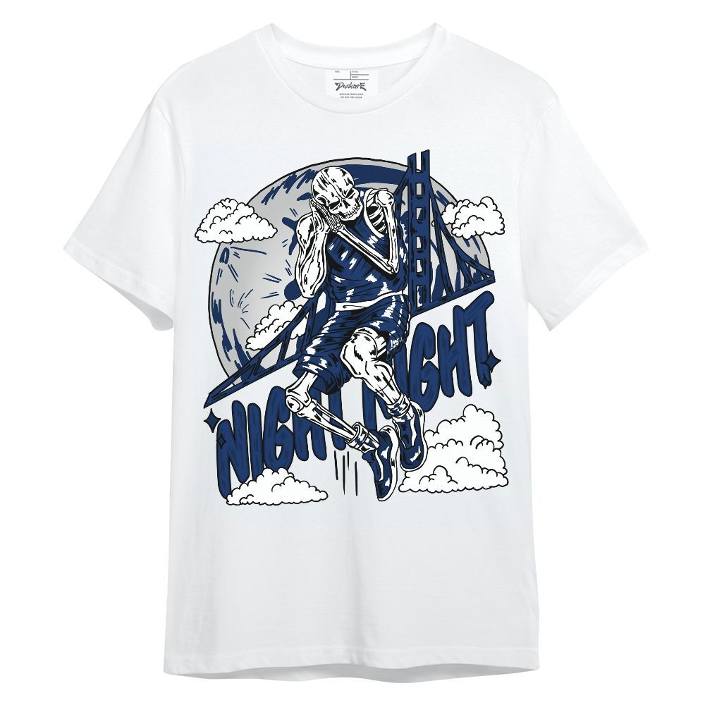 Shirt To Match High OG Deep Royal Blue 1s - Seeya Skeleton Unisex Shirt