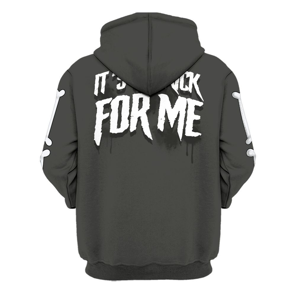 Hoodie To Match Dunk Low Skateboards Black - It's The Kick For Me All Over Print