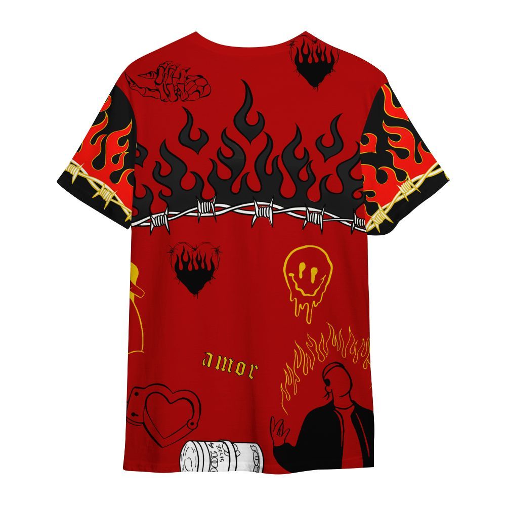 Shirt To Match Low Lucky Cat 1s - Snake Trust No One All Over Print