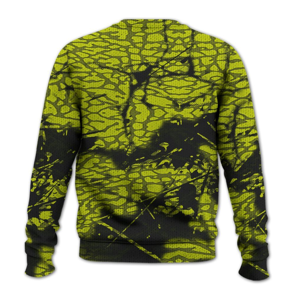 Knitted Sweater To Match Dunk Low QS Halloween Skull - F Around Find Out Graphic Profound