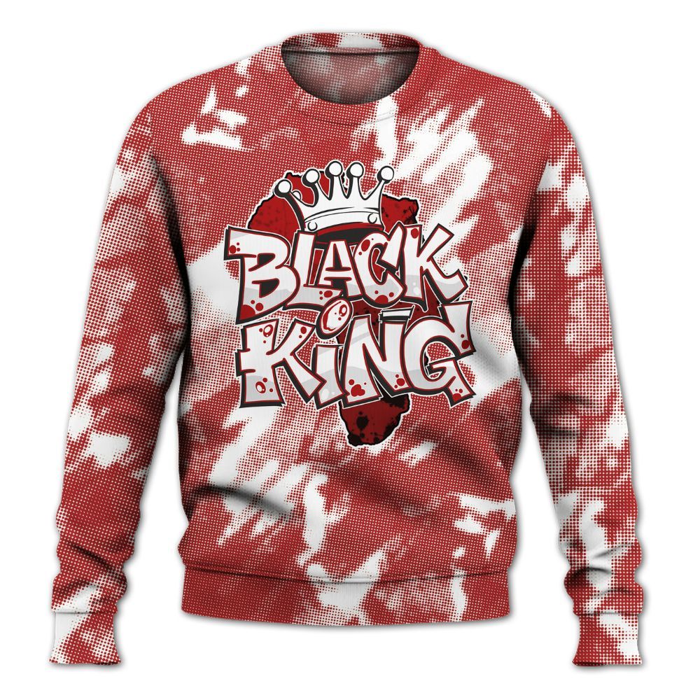 Sweatshirt To Match Red Taxi 12s - B-King Shirt Unisex Oufit All Over Print