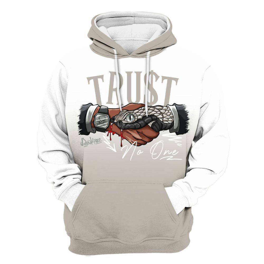 Hoodie To Match Dunk Low Appears Oreo - Snake Trust No One Drip All Over Print