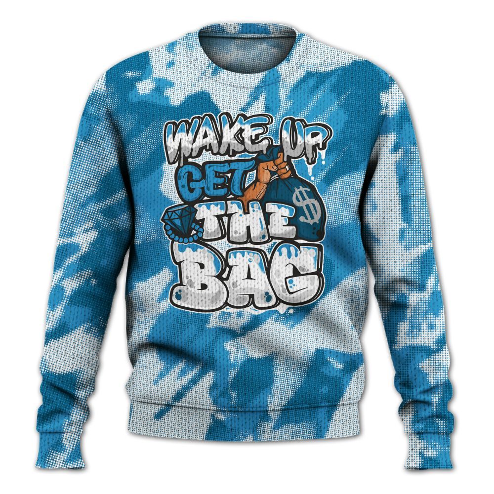 Knitted Sweater To Match Powder Blue 9s - Get More Bags Abstract