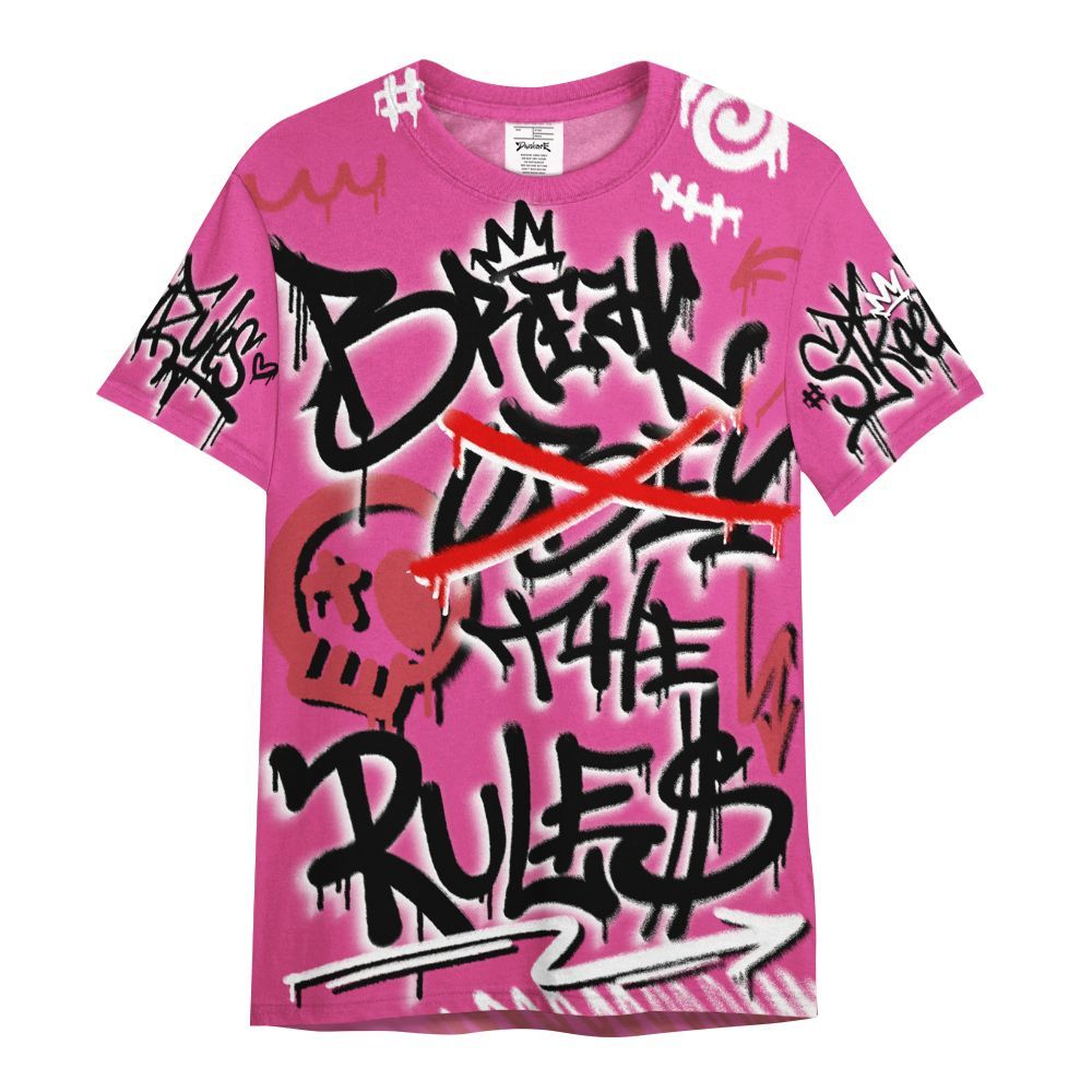 Shirt To Match KD 4 Aunt Pearl - Break Rules Streetwear All Over Print
