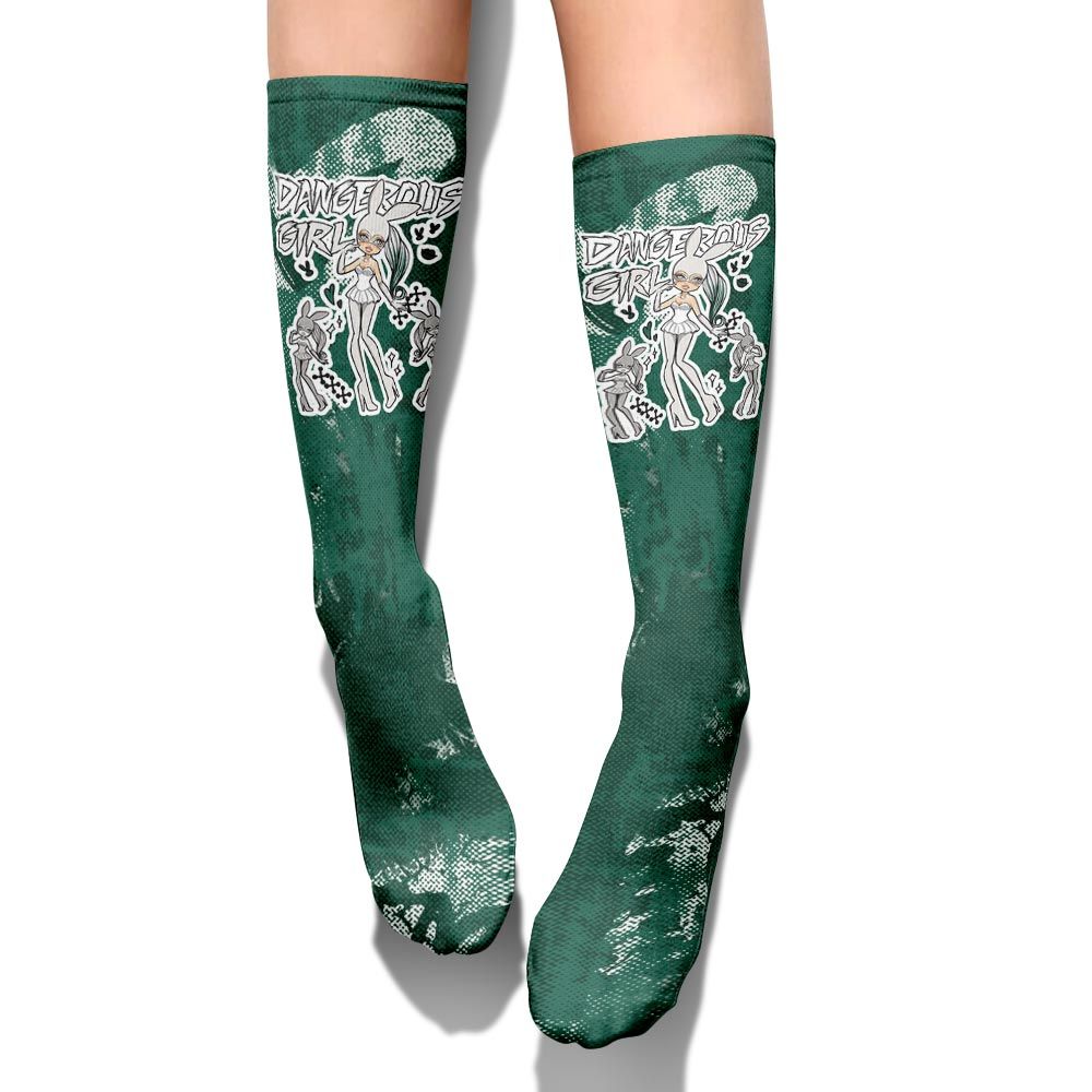 Sock To Match Oxidized Green 4s - Dangerous.Girl