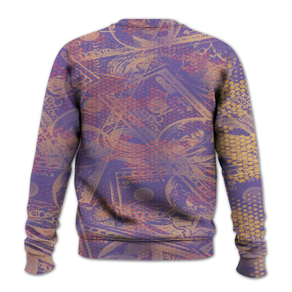 Sweatshirt To Match Book Sunset 1s - From Rags To Riches All Over Print
