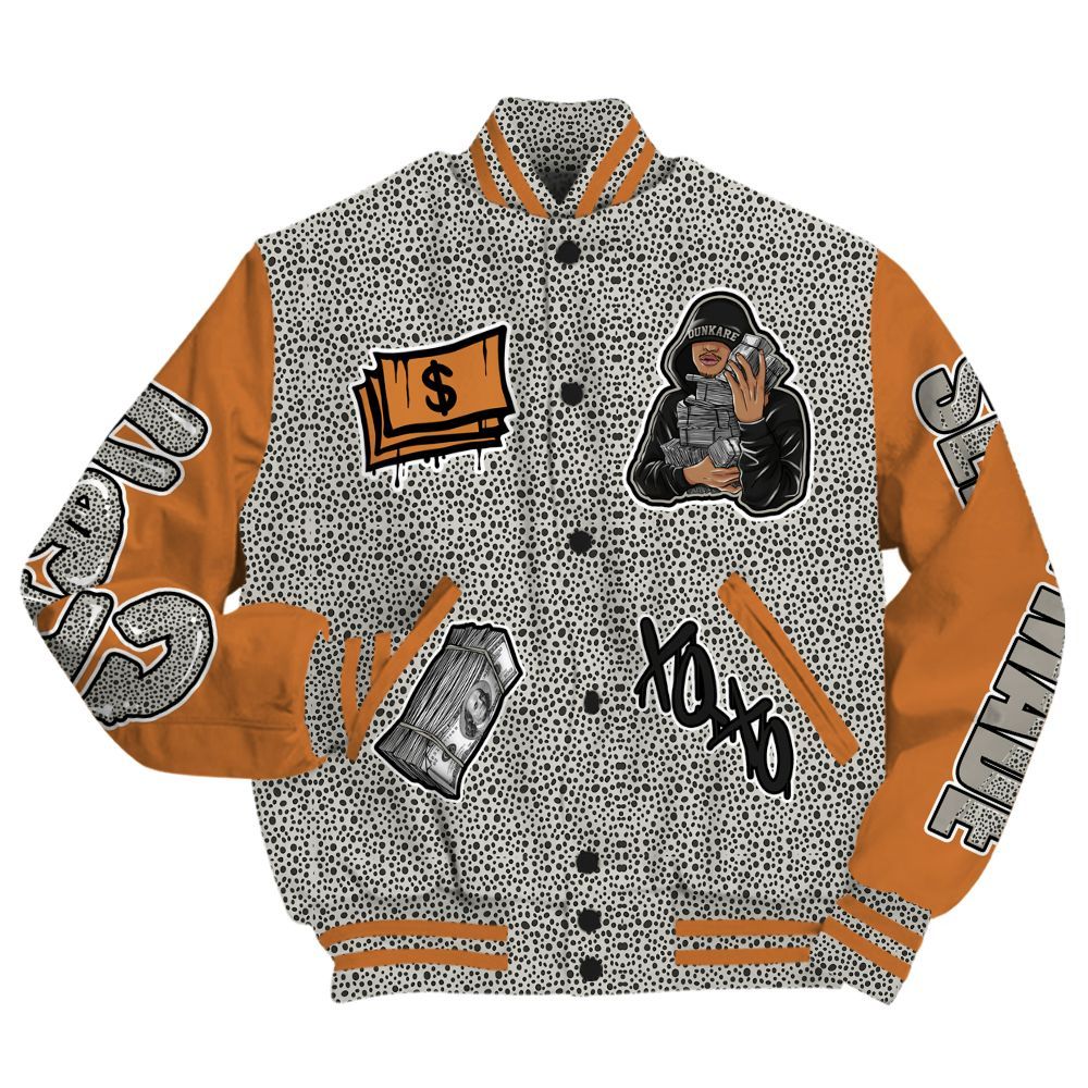 Varsity Jacket To Match Air Max 1 Safari 2024 - Selfmade Unique All Over Print