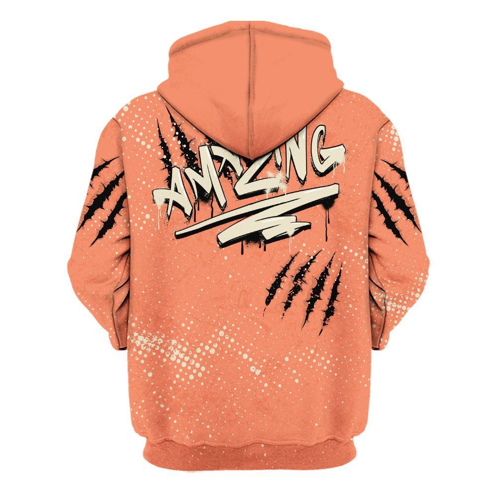 Hoodie To Match DJ Khaled Crimson Bliss 5s - God Blessed All Over Print