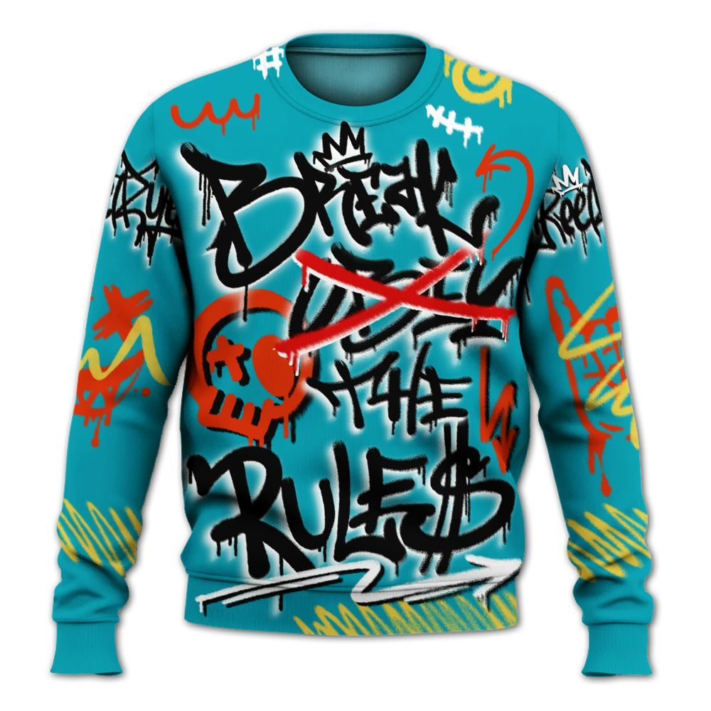 Sweatshirt To Match Dunk Low KD 17 N7 - Break Rules Streetwear All Over Print