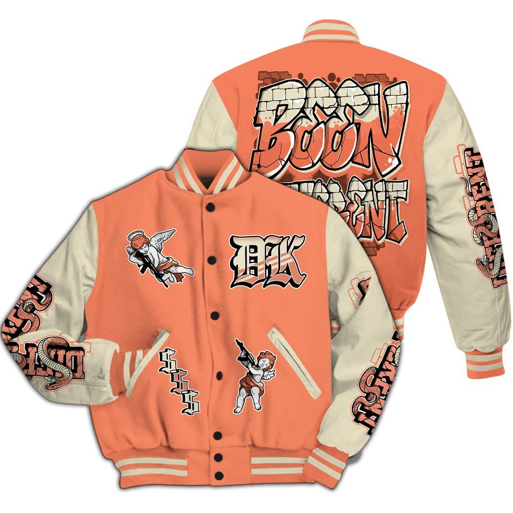 Varsity Jacket To Match DJ Khaled Crimson Bliss 5s - To Different Graphic Basketball Varsity Jacket All Over Print
