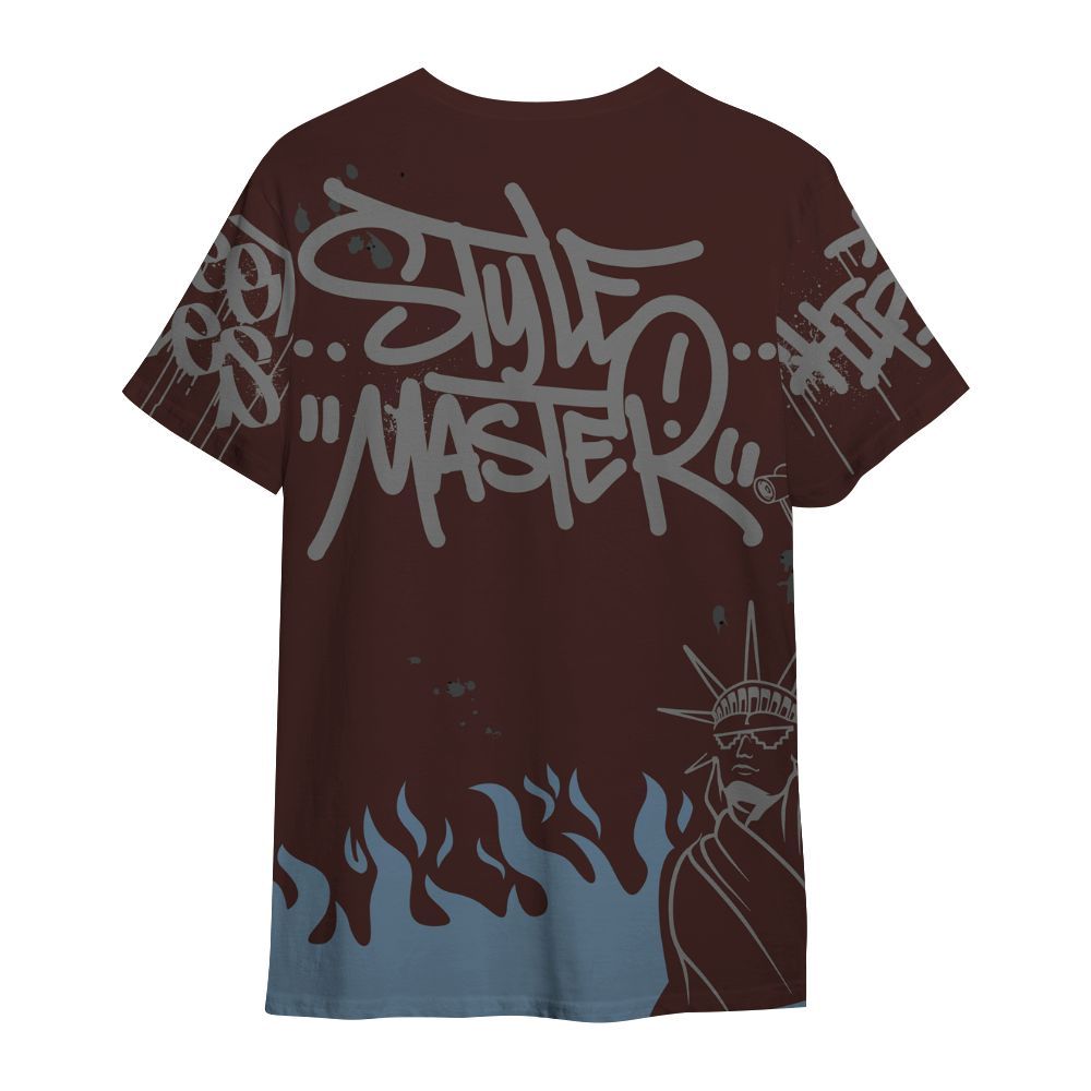 Shirt To Match Burgundy 5s - Graphic Fck Around Find Out All Over Print